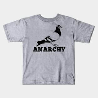 Anarchy Pigeon Kids T-Shirt